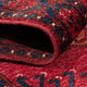 Läufer Afghan - 207 x 80 cm - rot