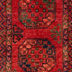 Läufer Afghan - 201 x 86 cm - rot