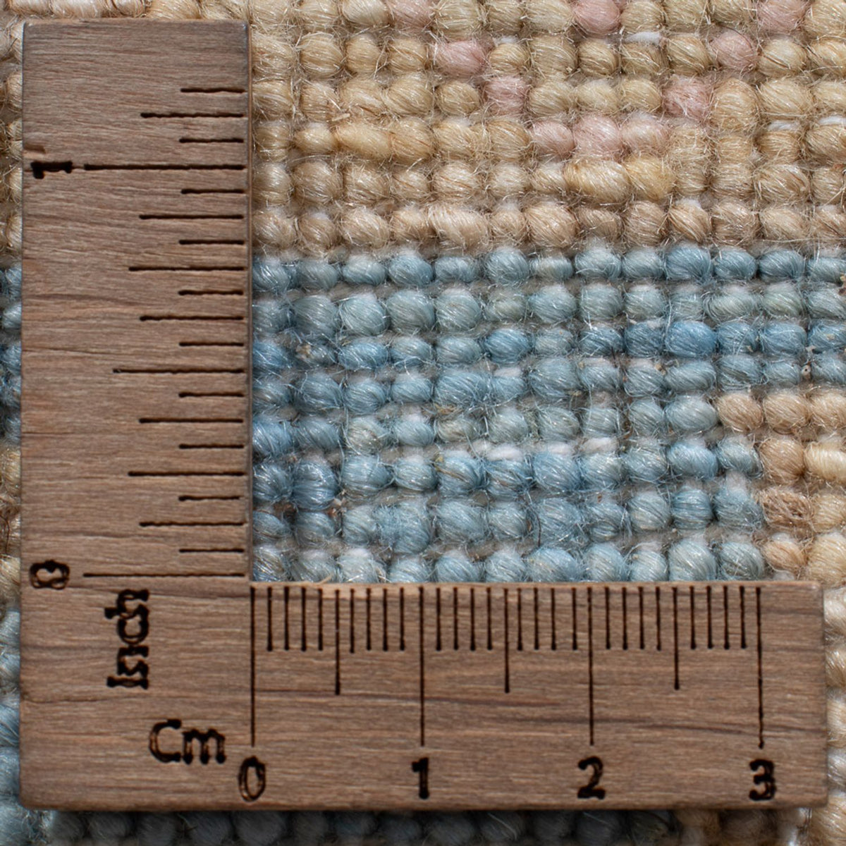 Läufer Ziegler - 200 x 77 cm - hellblau