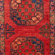 Läufer Afghan - 216 x 83 cm - rot