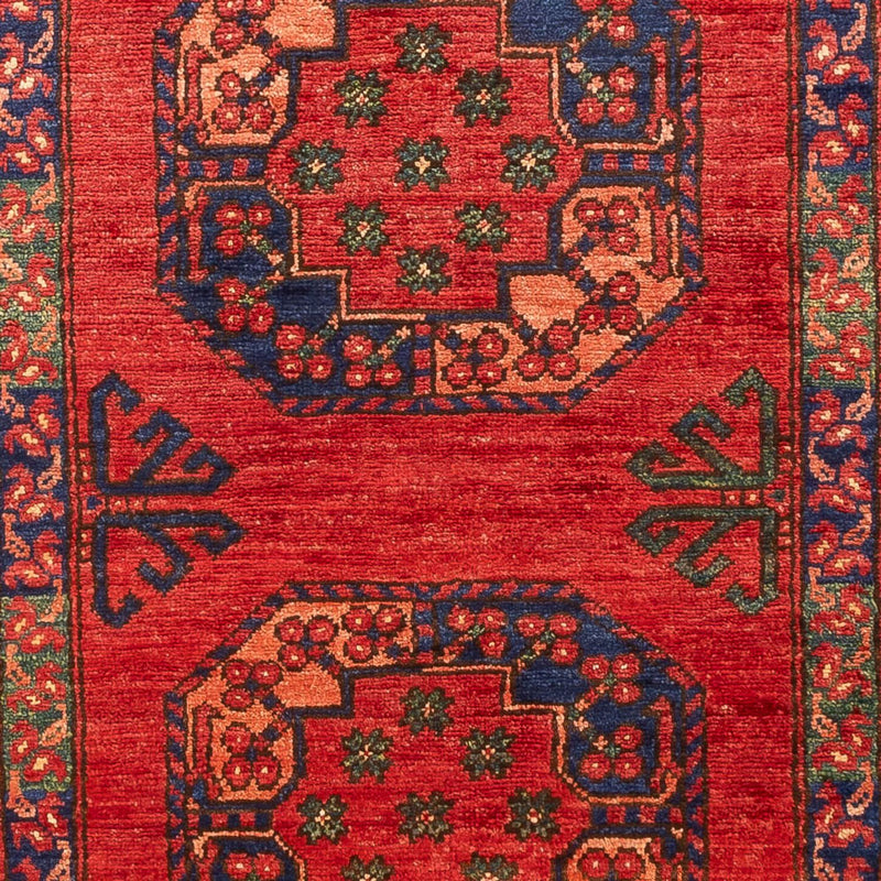 Läufer Afghan - 216 x 83 cm - rot