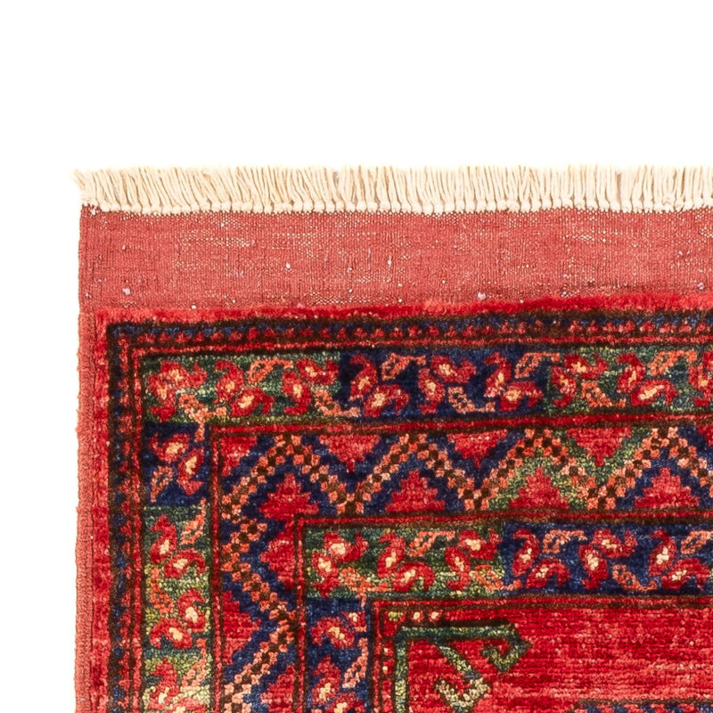 Läufer Afghan - 216 x 83 cm - rot