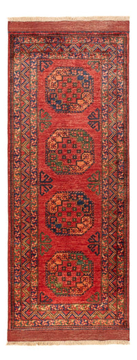 Läufer Afghan - 204 x 82 cm - rot