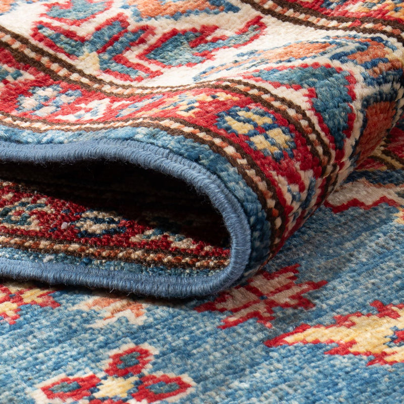 Läufer Ziegler - Kazak - 202 x 72 cm - blau