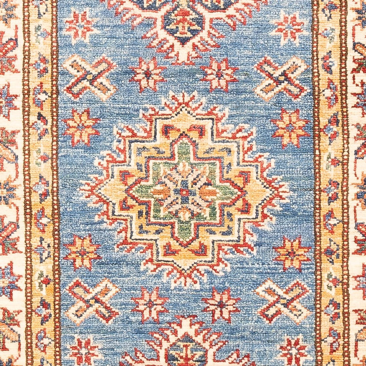 Läufer Ziegler - Kazak - 179 x 59 cm - blau