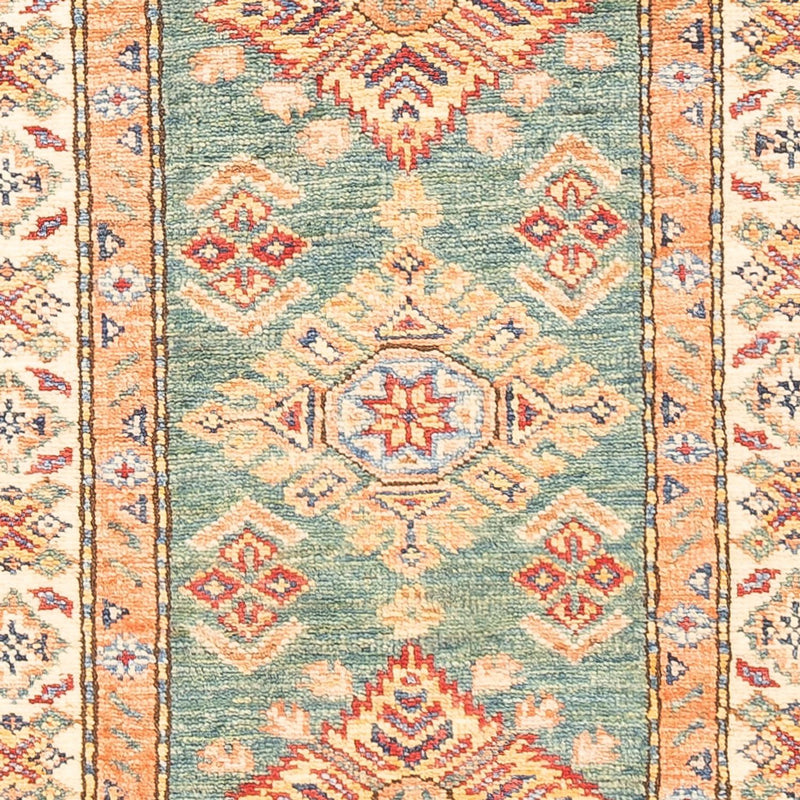 Läufer Ziegler - Kazak - 178 x 58 cm - hellgrün
