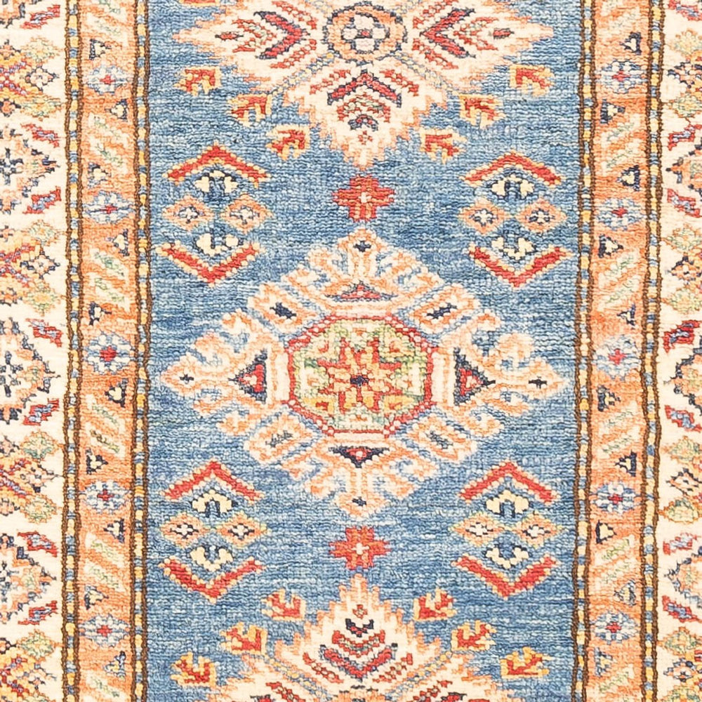 Läufer Ziegler - Kazak - 177 x 61 cm - hellblau