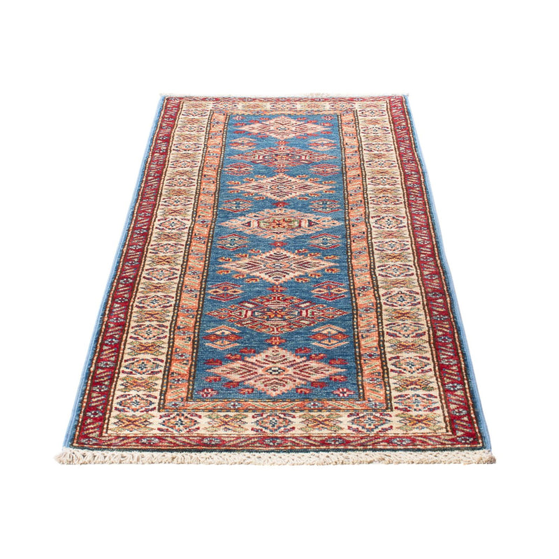 Läufer Ziegler - Kazak - 177 x 61 cm - hellblau