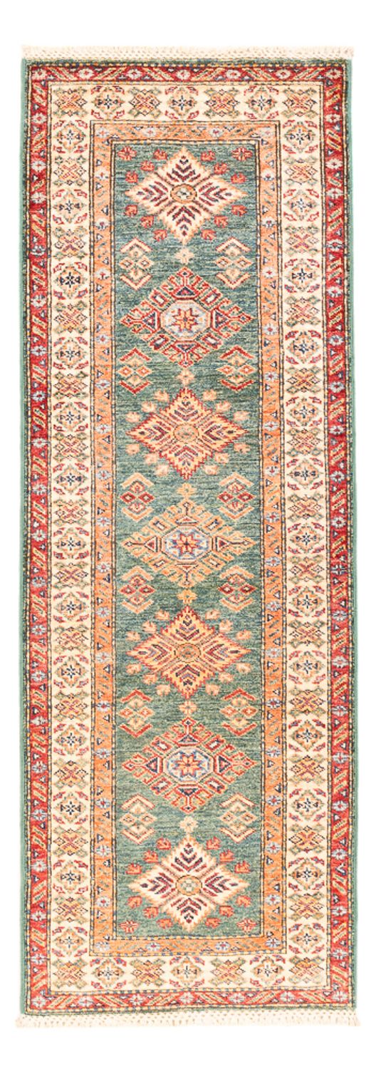 Läufer Ziegler - Kazak - 181 x 61 cm - hellgrün