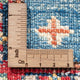 Läufer Ziegler - Kazak - 185 x 61 cm - hellblau
