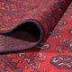 Afghan Teppich - Filpa - 392 x 308 cm - bordeauxrot