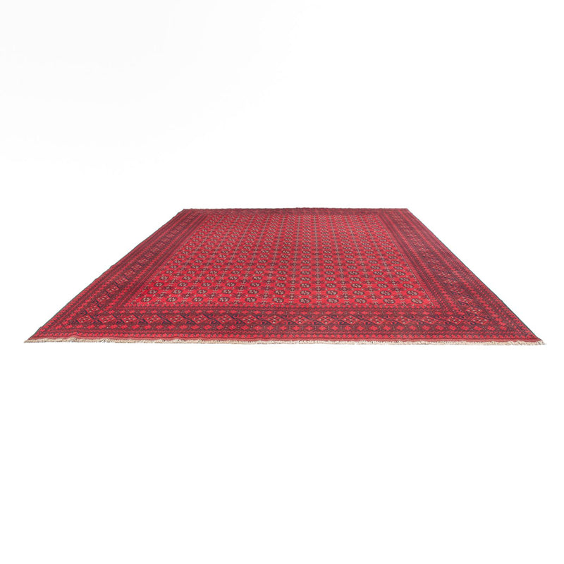 Afghan Teppich - Filpa - 392 x 308 cm - bordeauxrot