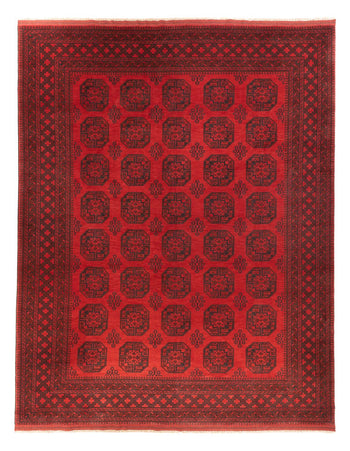 Afghan Teppich - Filpa - 401 x 309 cm - rot