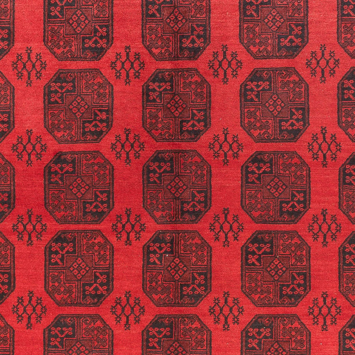 Afghan Teppich - Filpa - 384 x 295 cm - rot