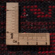 Afghan Teppich - Filpa - 384 x 295 cm - rot