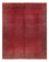 Afghan Teppich - 391 x 305 cm - bordeauxrot