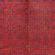 Afghan Teppich - 391 x 305 cm - bordeauxrot