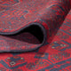 Afghan Teppich - 391 x 305 cm - bordeauxrot