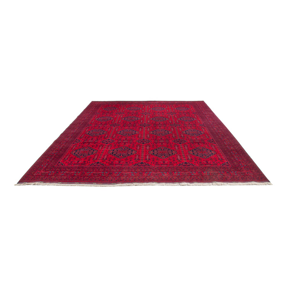 Afghan Teppich - 397 x 295 cm - rot