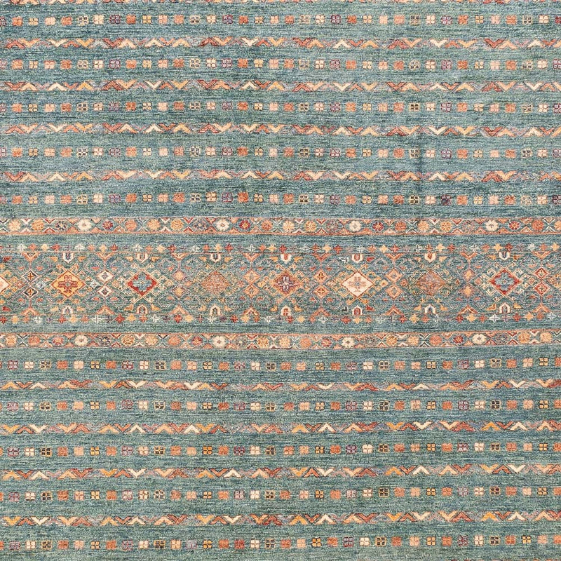 Ziegler Teppich - Shal - 389 x 296 cm - petrolblau