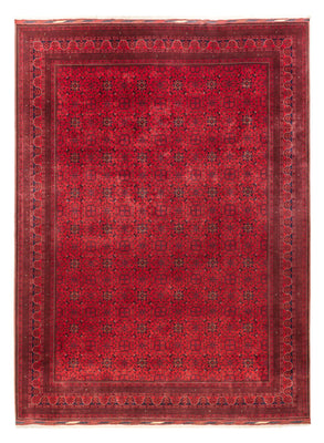 Afghan Teppich - 404 x 298 cm - rot