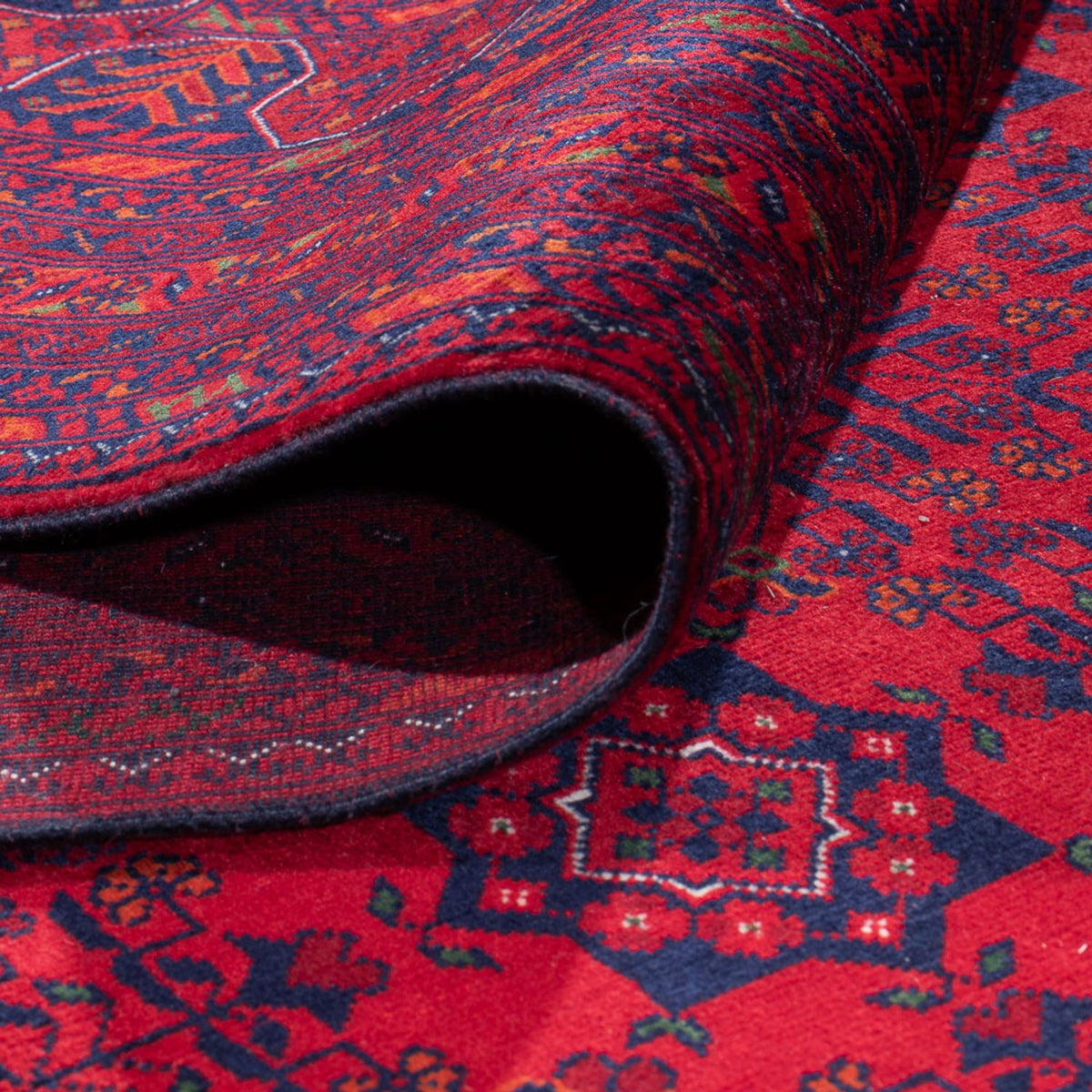 Afghan Teppich - 401 x 303 cm - rot