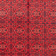 Afghan Teppich - Kunduz - 366 x 297 cm - rot