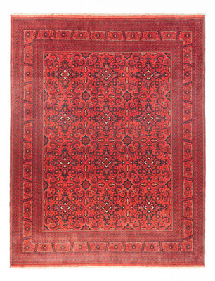 Afghan Teppich - Kunduz - 379 x 297 cm - rot