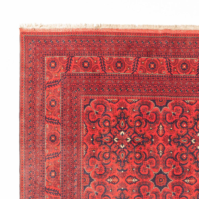 Afghan Teppich - Kunduz - 379 x 297 cm - rot