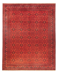 Tapis afghan - Kunduz - 394 x 299 cm - rouge