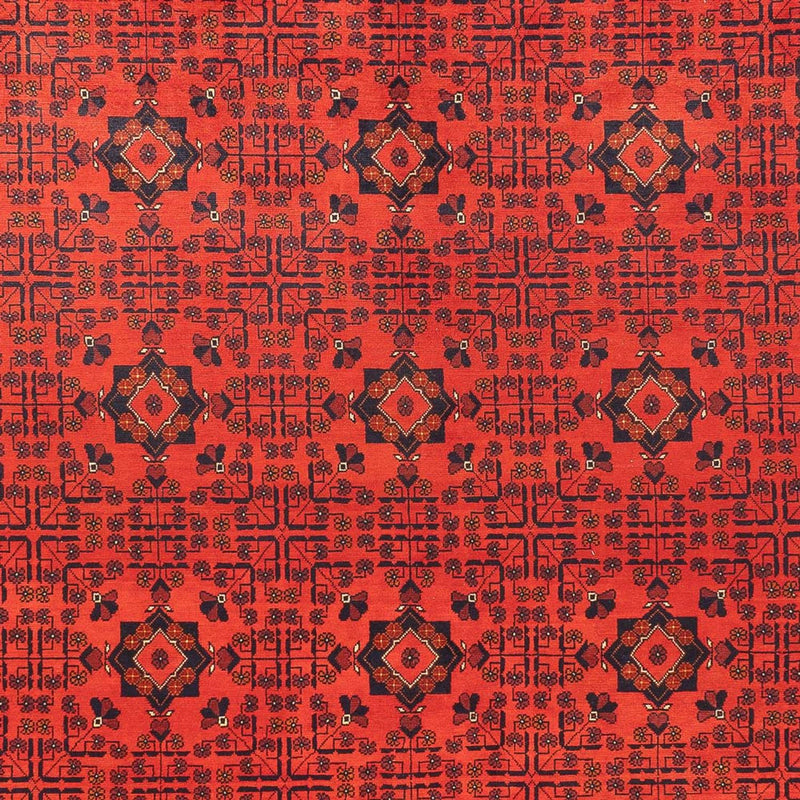 Afghan Teppich - Kunduz - 394 x 299 cm - rot