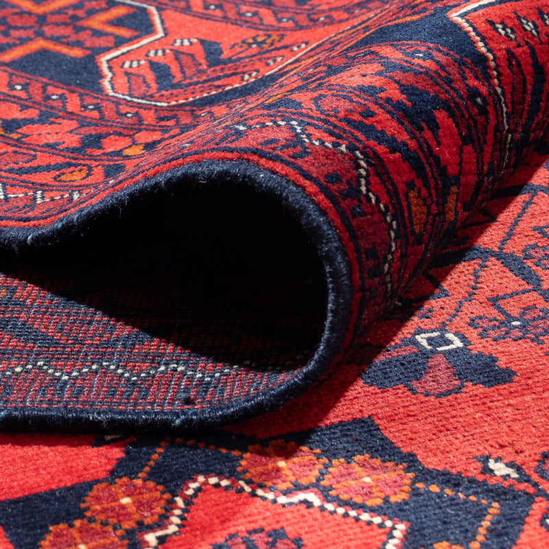 Afghan Teppich - Kunduz - 394 x 299 cm - rot