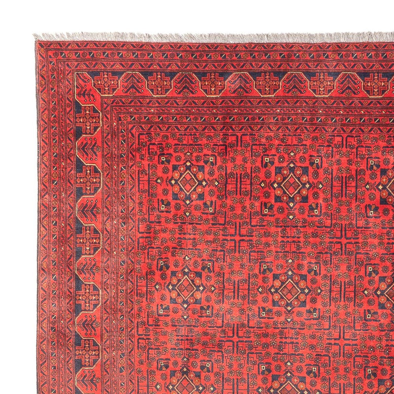 Afghan Teppich - Kunduz - 376 x 294 cm - rot