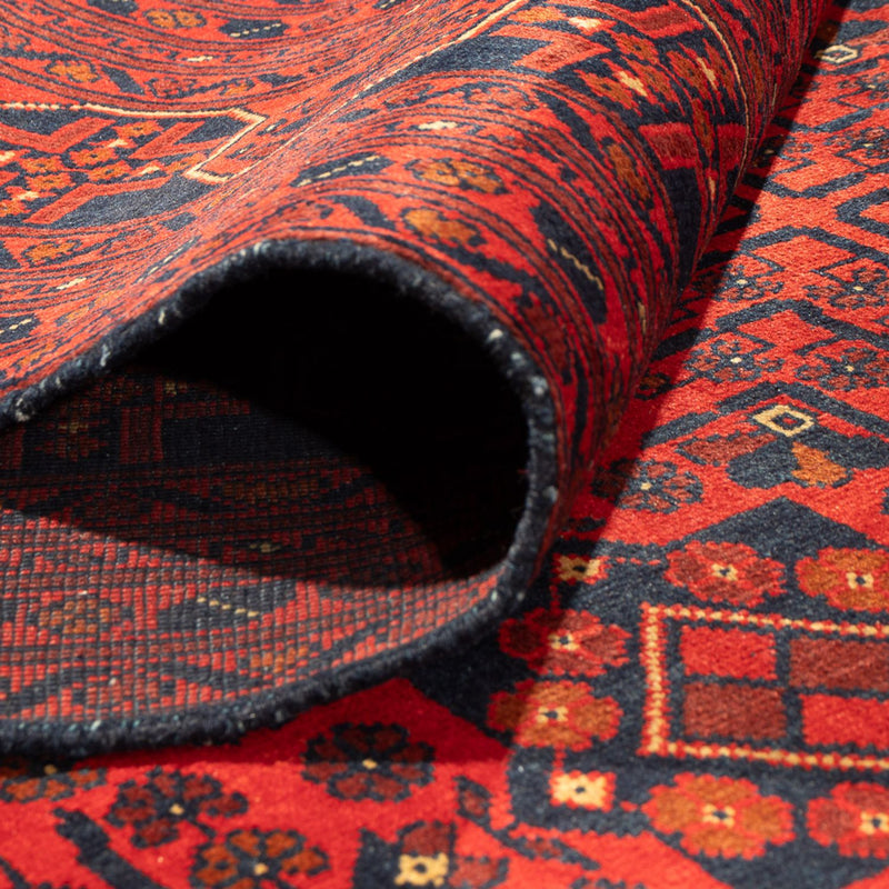 Afghan Teppich - Kunduz - 376 x 294 cm - rot