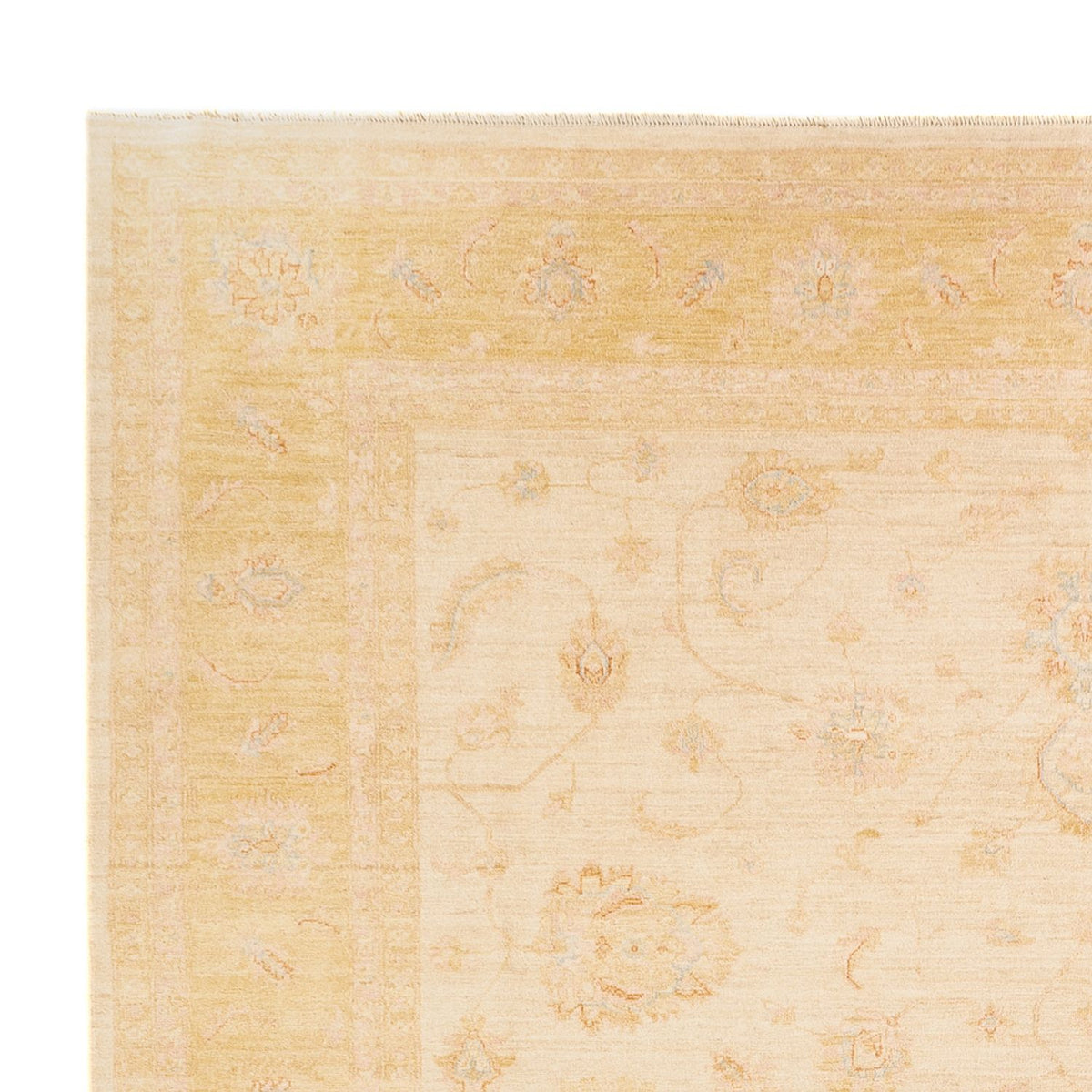 Ziegler Teppich - 368 x 278 cm - hellblau