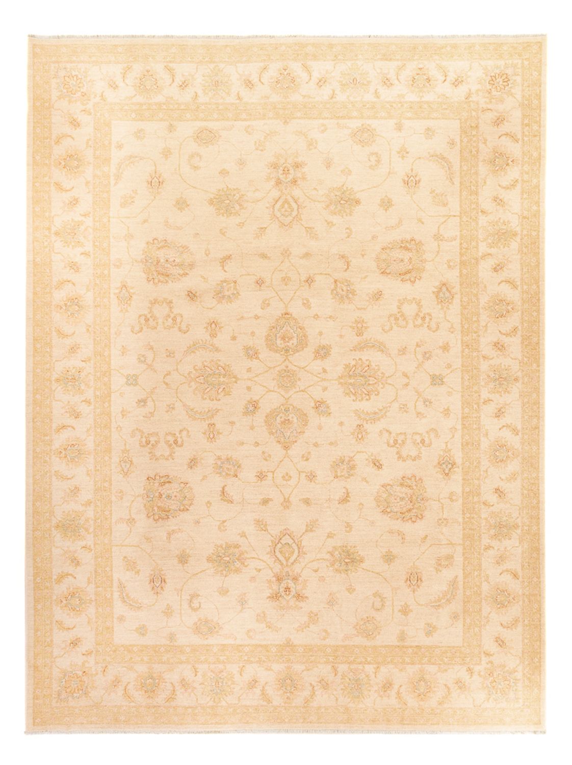 Ziegler Teppich - 364 x 277 cm - beige