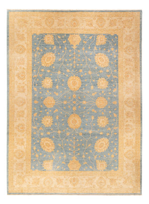 Ziegler Teppich - 369 x 273 cm - seeblau