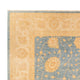 Ziegler Teppich - 369 x 273 cm - seeblau