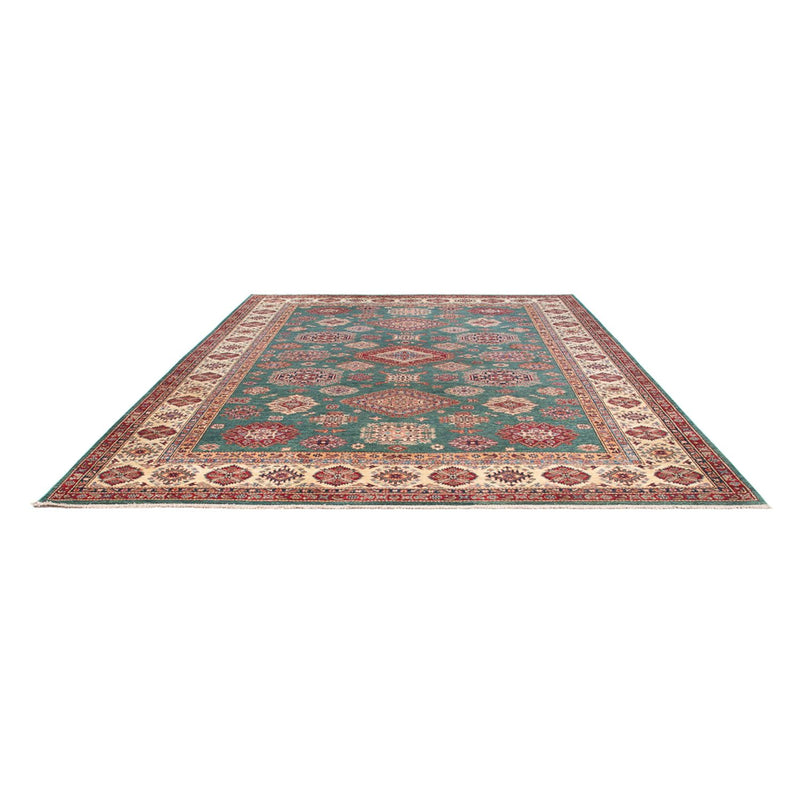 Ziegler Teppich - Kazak - 366 x 276 cm - minzgrün