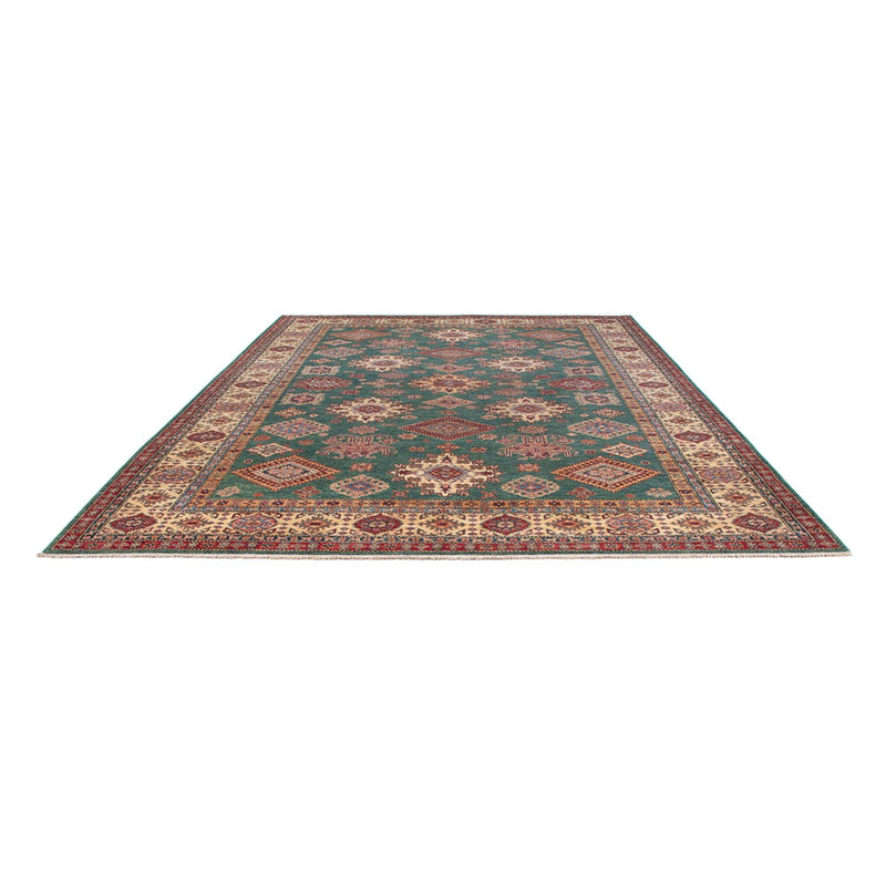 Ziegler Teppich - Kazak - 363 x 267 cm - minzgrün