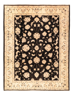 Ziegler Teppich - 360 x 276 cm - schwarz