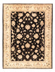 Ziegler Teppich - 360 x 276 cm - schwarz