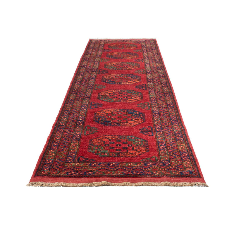 Läufer Afghan - 368 x 85 cm - rot