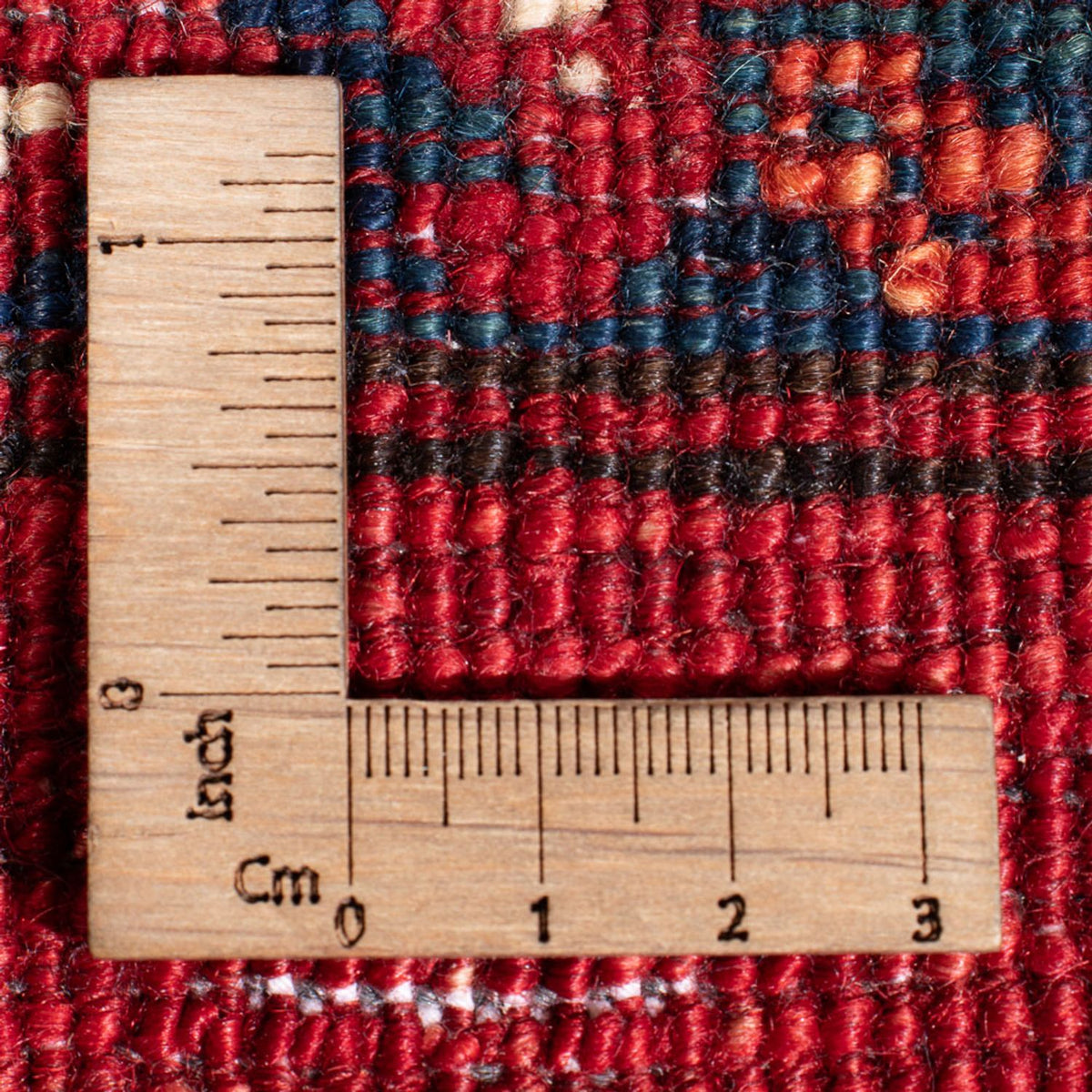 Läufer Afghan - 395 x 77 cm - rot