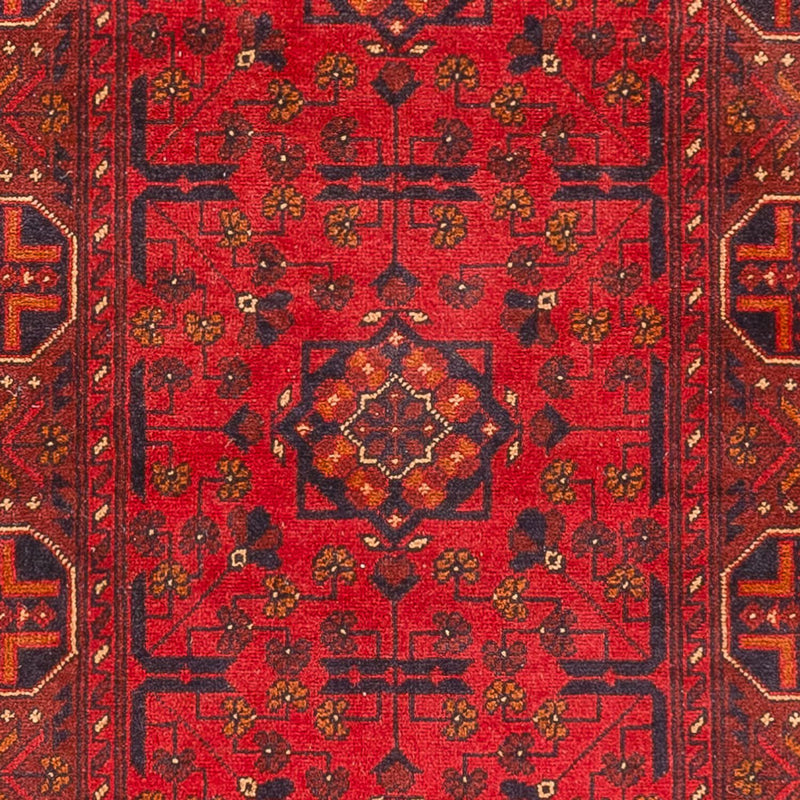 Läufer Afghan - Kunduz - 395 x 80 cm - rot