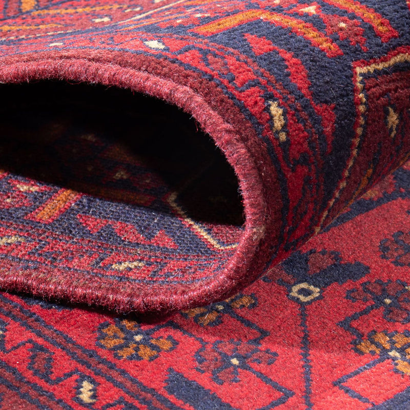 Läufer Afghan - Kunduz - 395 x 80 cm - rot