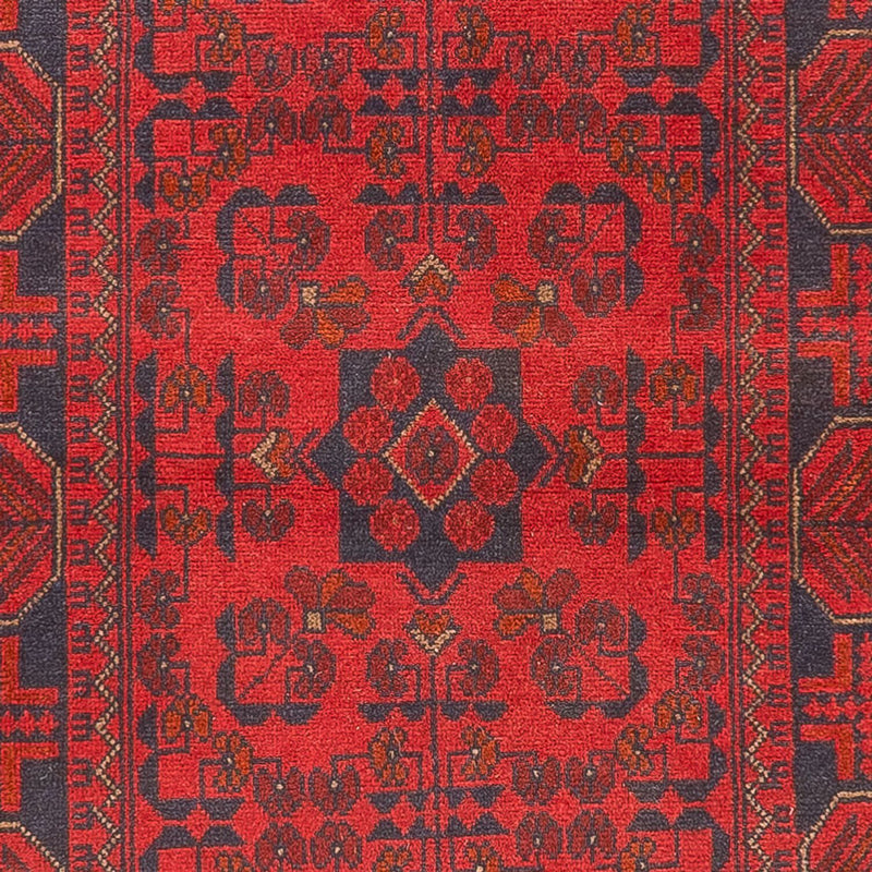 Läufer Afghan - Kunduz - 390 x 80 cm - rot