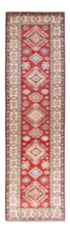 Kazak Tappeto 80x302cm - Tappeto orientale - rosso - Passatoia / Rosso / 80 x 302 cm Passatoia