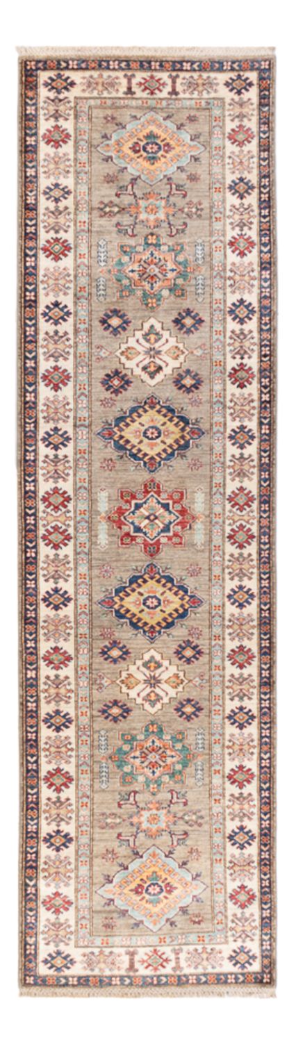 Läufer Ziegler - Kazak - 305 x 83 cm - hellgrau