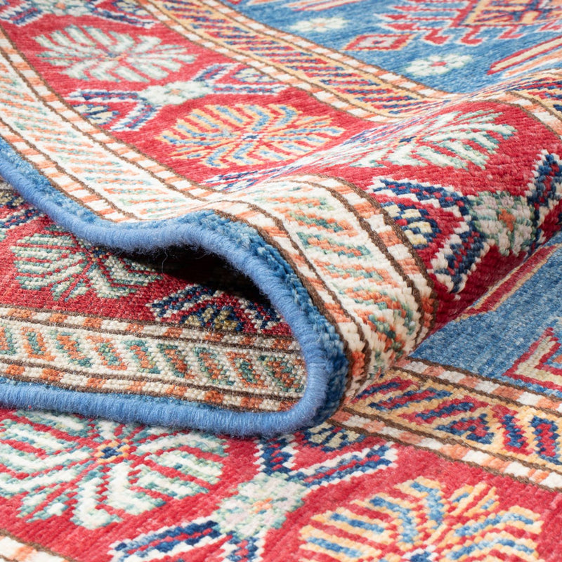 Läufer Ziegler - Kazak - 302 x 80 cm - blau